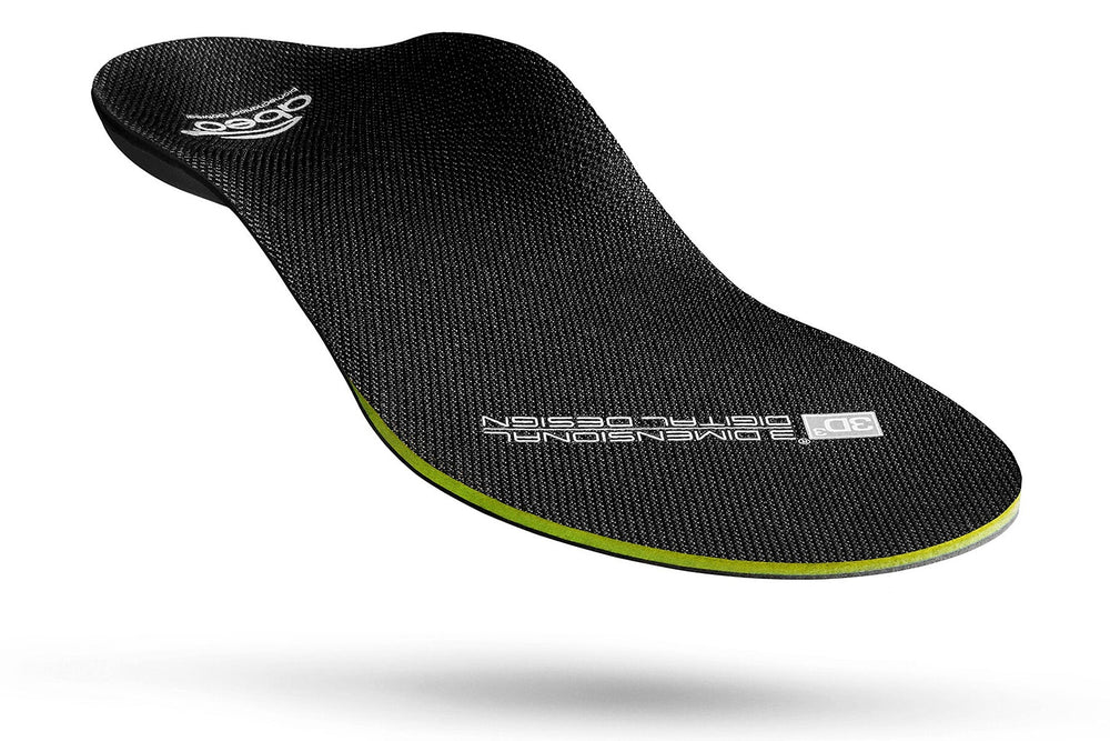 3D3 Orthotics Premium Orthotic Mens Neutral - Black