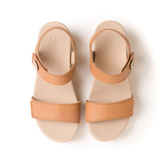 Riviera Strap Sandal Metatarsal - Almond