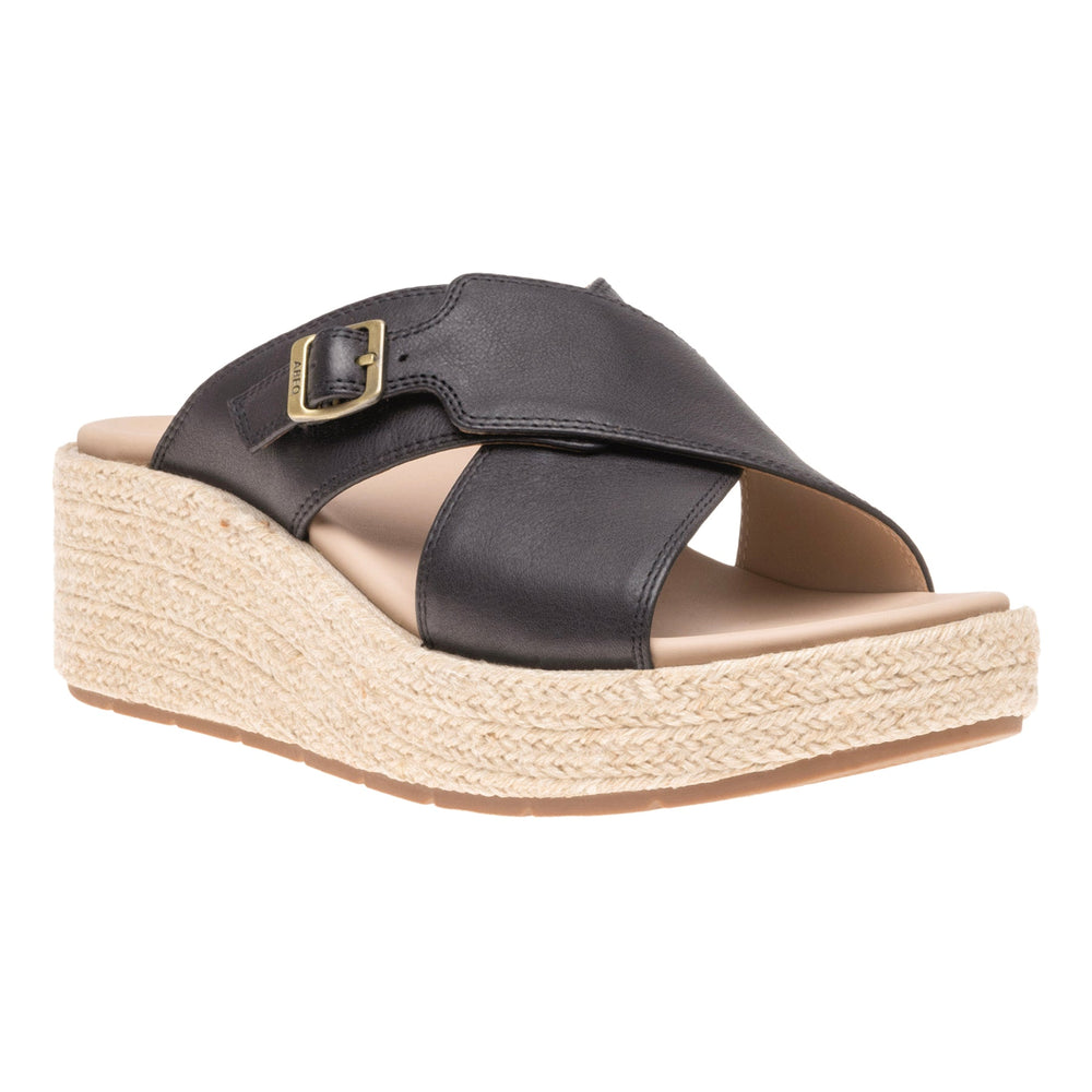 Solstice Cross Slide Metatarsal - Black