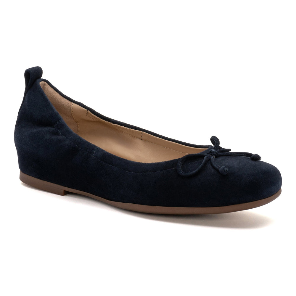 Cadence Bow - Navy Suede