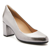 Tempo Pump - Silver Metallic Leather