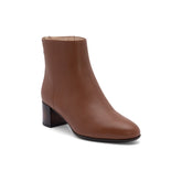 Plaza Back Zip Metatarsal - Dark Tan