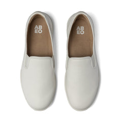 Encore Slip On - White Leather