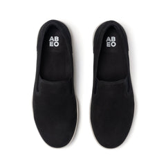 Encore Slip On - Black Leather