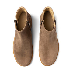 Compass Zip Metatarsal - Dark Taupe