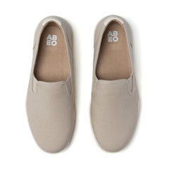 Encore Slip On - Beige Canvas