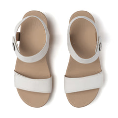 Riviera Strap Sandal Metatarsal - White