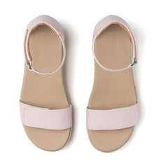 Riviera Ankle Sandal - Pink Nubuck