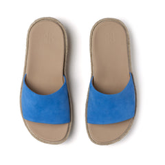 Solstice Slide Metatarsal - Mar Blue Suede