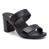 Tempo Slide - Black Leather