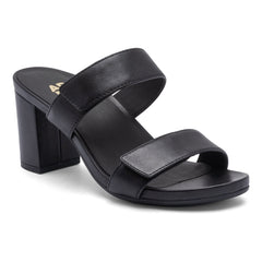 Tempo Slide - Black Leather