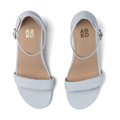 Tempo Strap Metatarsal - Light Blue Suede