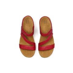 Riviera Adjustable Sandal - Red