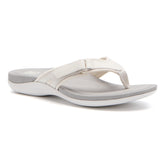 Oasis Sport Flip Flop Metatarsal - White