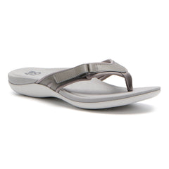Oasis Sport Flip Flop Metatarsal - Nickel