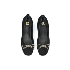 Cadence Bow Metatarsal - Black Sparkle