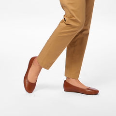 Promenade Flat - Caramel