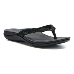 Oasis Flip Flop - Black Sparkle