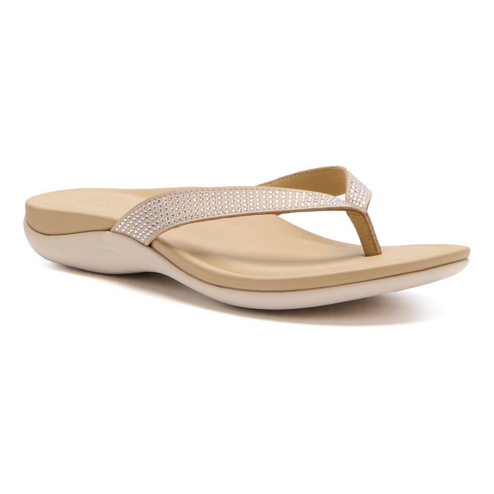 Oasis Flip Flop - Sand Sparkle