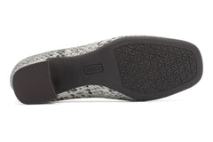 Avenue Pump White Snake | Women ABEO Footwear Dress