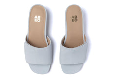 Avenue Slide Light Blue Suede | Women ABEO Footwear Dress