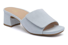 Avenue Slide Light Blue Suede | Women ABEO Footwear Dress