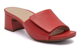 Avenue Slide Red Leather | Women ABEO Footwear Dress