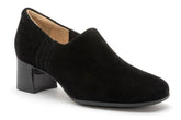 Avenue Slip On Black Suede | Women ABEO Footwear Dress