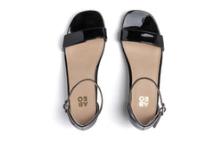 Avenue Strap Black Patent | Women ABEO Footwear Dress