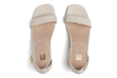 Avenue Strap Off White Leather | Women ABEO Footwear Dress