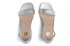 Avenue Strap Silver Leather | Women ABEO Footwear Dress