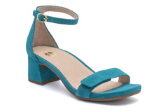 Avenue Strap Teal Suede | Women ABEO Footwear Sandals