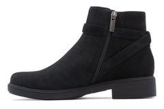Compass Buckle Black Nubuck | Women ABEO Footwear Boots