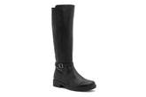 Compass Tall Black | Women ABEO Footwear Boots