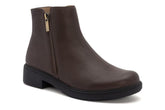 Compass Zip Dark Brown | Women ABEO Footwear Boots