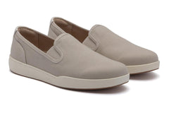 Encore Slip On Beige Canvas | Women ABEO Footwear Sneakers