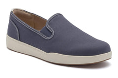 Encore Slip On Navy Canvas | Women ABEO Footwear Casual Shoes