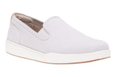 Encore Slip On Taupe Khaki Canvas | Women ABEO Footwear Sneakers