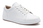 Encore Sneaker White Leather | Women ABEO Footwear Casual Shoes