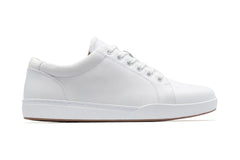 Encore Sneaker White Leather | Women ABEO Footwear Casual Shoes