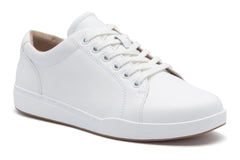 Encore Sneaker White Leather | Women ABEO Footwear Casual Shoes
