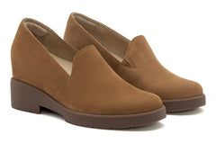 Horizon Slip On Tan Nubuck | Women ABEO Footwear Dress