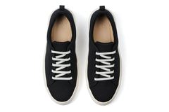 Jumpstreet Bungee Black Canvas | Women ABEO Footwear Sneakers