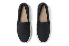 Jumpstreet Slip On Black Canvas | Women ABEO Footwear Casual Shoes