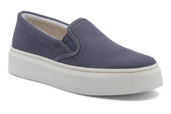Jumpstreet Slip On Navy Canvas | Women ABEO Footwear Casual Shoes