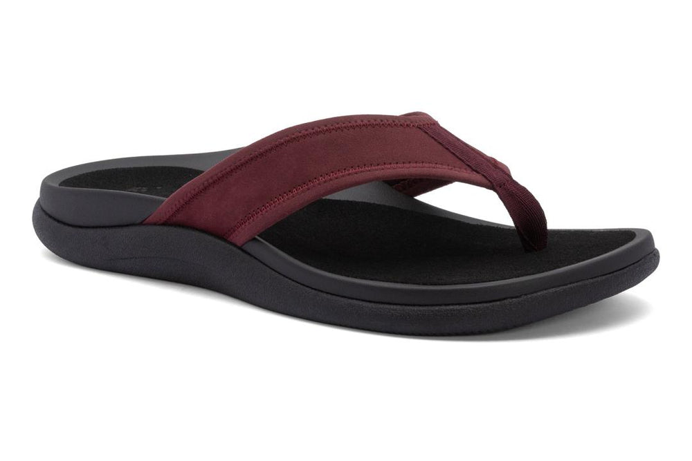 Laguna Sandal Maroon | Women ABEO Footwear Sandals