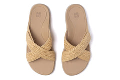 Laguna Slide Raffia | Women ABEO Footwear Sandals