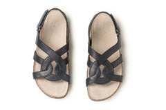 Lanai Sandal Black | Women ABEO Footwear Sandals