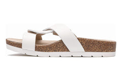 Lanai Slide Bright White | Women ABEO Footwear Sandals