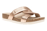 Lanai Slide Rose Gold | Women ABEO Footwear Sandals